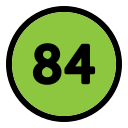 84 