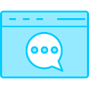 chat web icon