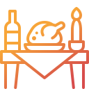 mesa del comedor icon