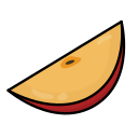 rebanada de fruta icon