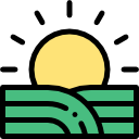 puesta de sol icon