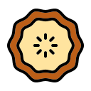 pastel de calabaza icon