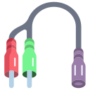 cable de audio icon