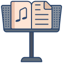 libro de música icon