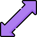 diagonal icon