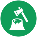 deforestación icon