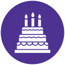 pastel de cumpleaños icon