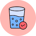 vaso de agua icon