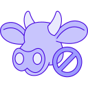 sin carne de vaca icon