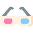 gafas 3d icon