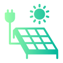 panel solar icon