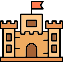 castillo de arena icon