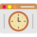 hora del reloj icon