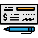 cheque icon