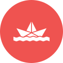 barco de papel icon