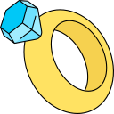 anillo de bodas icon