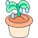 regando plantas icon