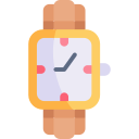 reloj de pulsera icon