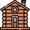 Cabaña de madera icon