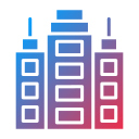 edificio de oficinas icon