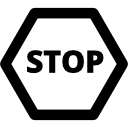 señal de stop 