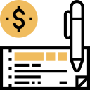 cheque icon