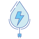 energía del agua icon