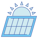 energía solar icon