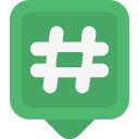 Hashtags icon