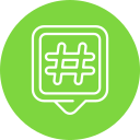 Hashtags icon