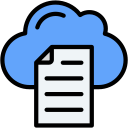 biblioteca en la nube icon