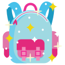 bolsa para la escuela icon