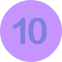 numero 10 icon