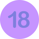 número 18 icon