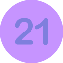 número 21 icon