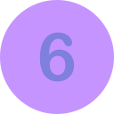 número 6 icon