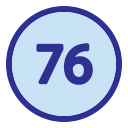 76 