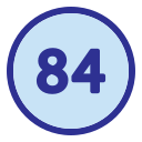 84 