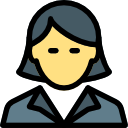 mujer de negocios icon