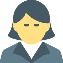 mujer de negocios icon