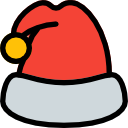 sombrero de santa icon