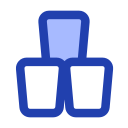 vaso de papel icon