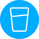 vaso de agua icon