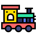 tren de juguete icon