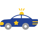 coche de policía icon