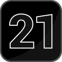 número 21 icon