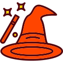 sombrero de mago icon