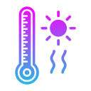 temperatura caliente icon