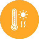 temperatura caliente icon