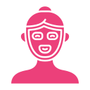 máscara facial icon